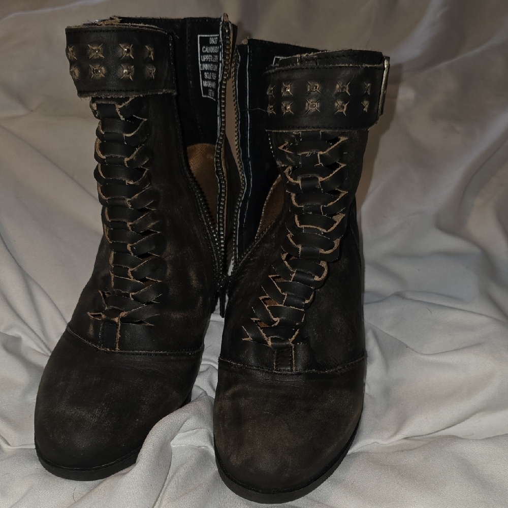 Harley-Davidson Black Combat Moto Boots